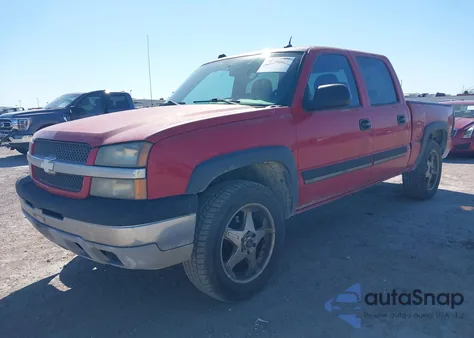 2005 Chevrolet Silverado 1500 Z71 из США, поврежденный, VIN 2GCEK13T251237791